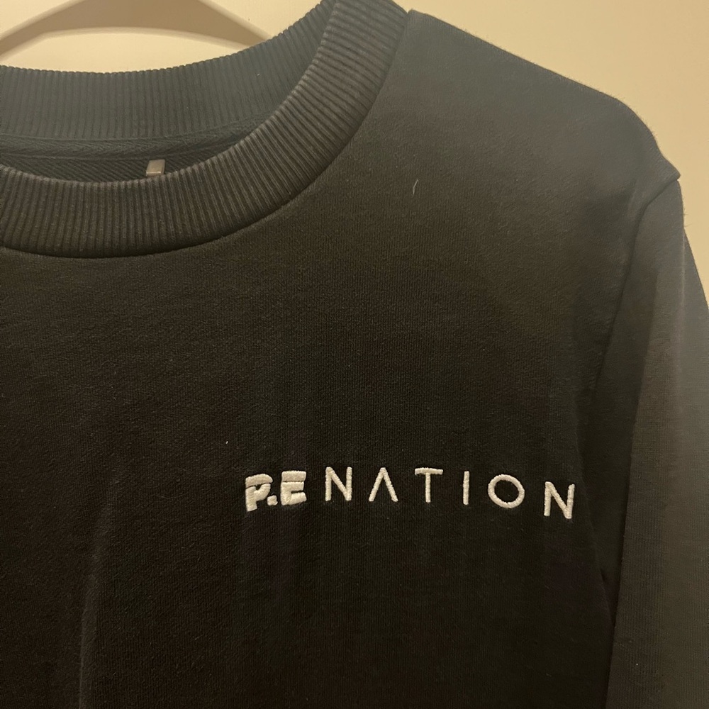 P.E Nation Black Sweater for Men